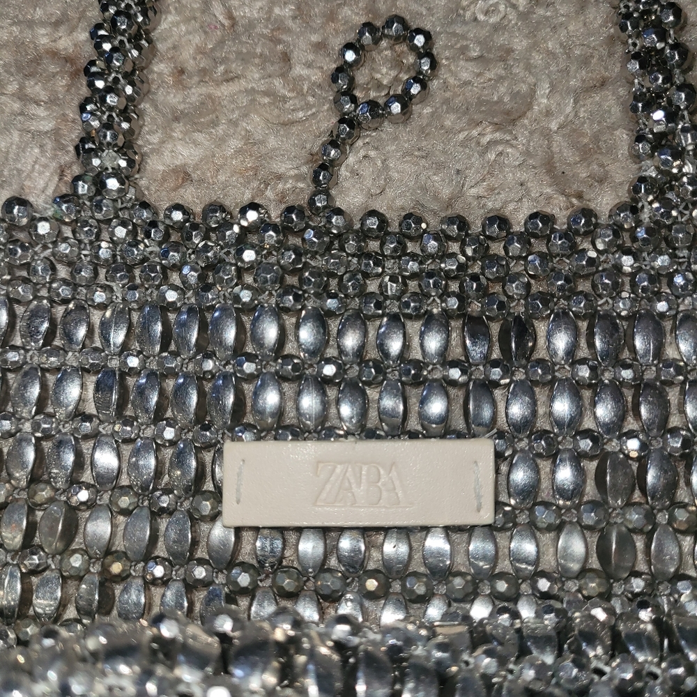 beaded small tote - Picture 2 of 2